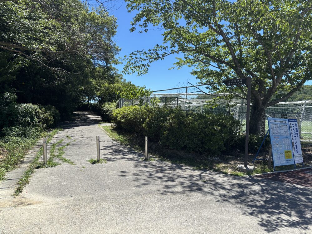 キャンプ場入り口